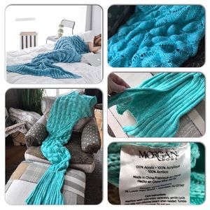 Mermaid Tail cozy BLANKET new w/out tag & PrEcIoUs